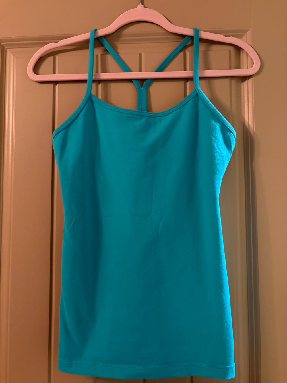lululemon athletica Teal Strappy Tank Top